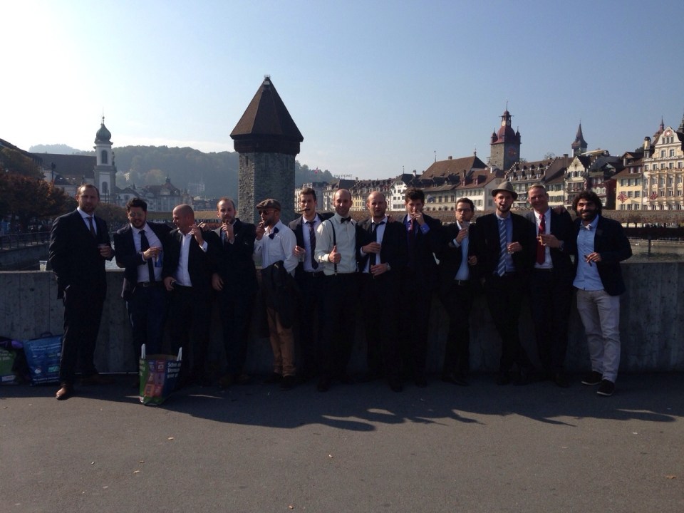 Olumpia-Truppe in Luzern