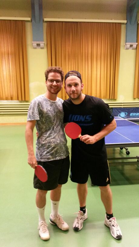 Vor dem Spiel, Raffael Ferrari vs. Philipp Hammer