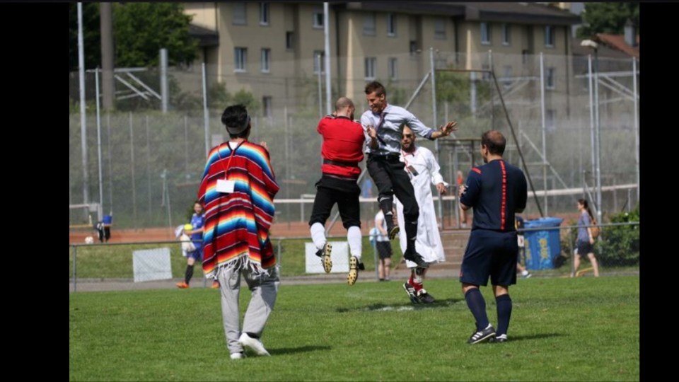 … olumpic celebration!